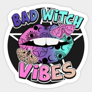 BAD WITCH VIBES - HALLOWEEN Sticker